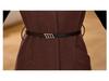 Women's 2025 Early Spring Knitted Vest & Long Dress Set XM235