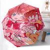 Cardcaptor Sakura & Fanart Automatisches Öffnungs- und SchließschirmTragbarer 3-fach Kleiner Schirm für Damen und Herren.C004