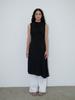 Text Room Toba Knotted Dress Black