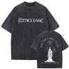 Fleetwood Mac Rumours Stevie Nicks T-shirt Vintage Washed Oversized Streetwear Men Women Summer Cotton Short Sleeve Graphic Tee