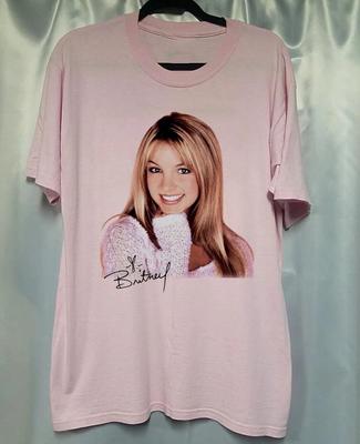 Rare Britney Spears So Pretty Gift For Fan S-5XL Light Pink T-shirt Xmas AD863