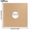 New 7/10/12 Inch Vinyl Record LP Jackets Kraft Paper Brown Cardboard Vinyl Record Covers Blank Album Jackets