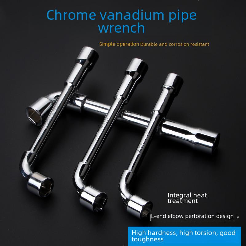 L-Shaped Double-Ended Hex Socket Wrench Set