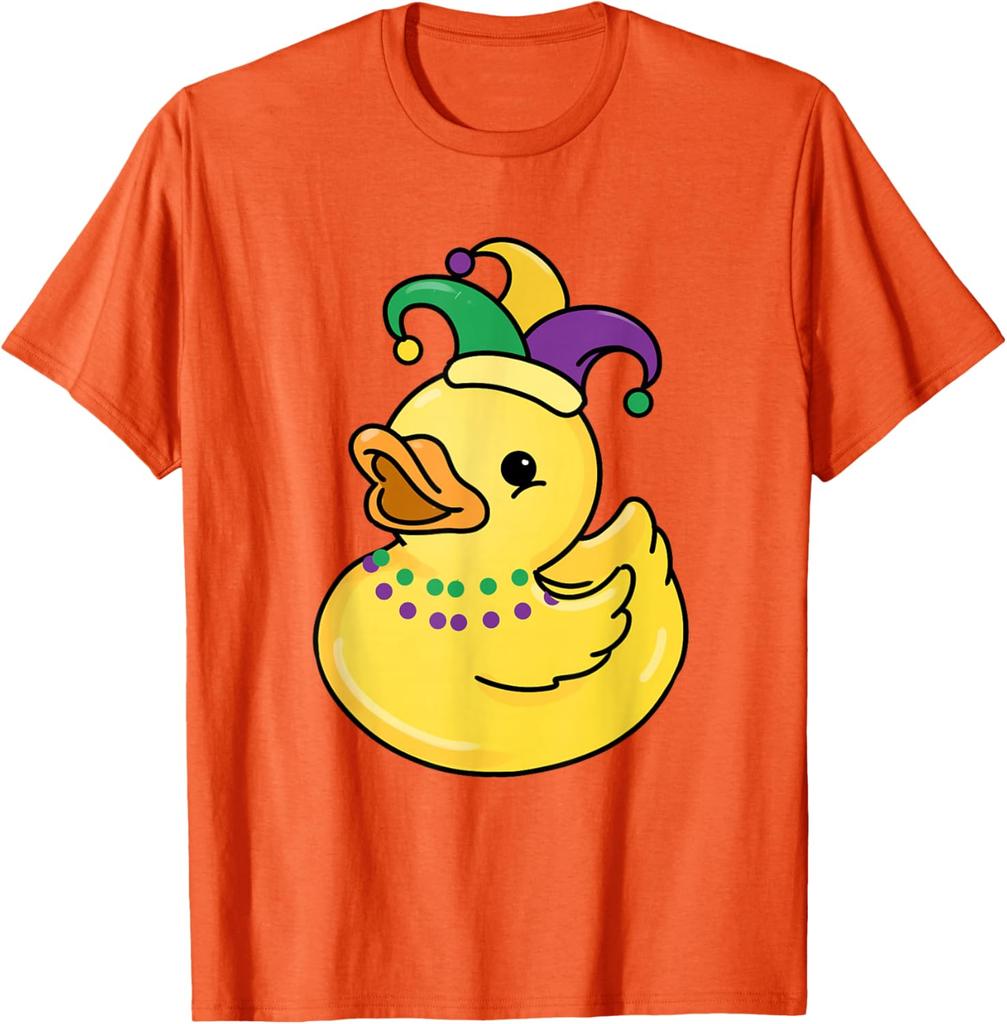 Mardi Gras Duck TShirt unisex stylish springsummer 2026 new arrival