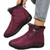 New Women's Boots: Thick-soled, Lightweight, Fleece Waterproof Women's Shoes, High-top Snow Boots
