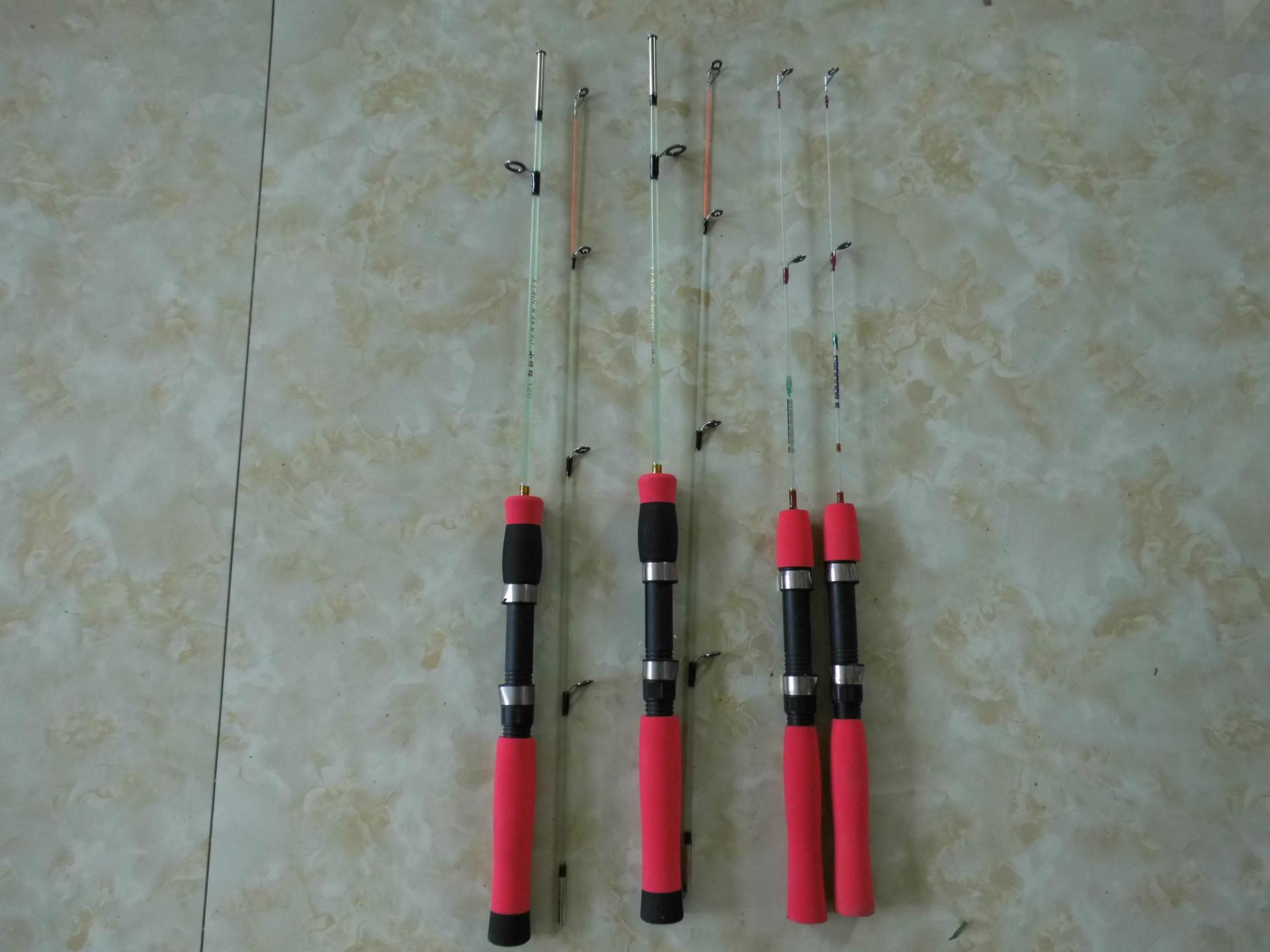 

Прочное зимнее удилище для подледной рыбалки с мягким кончиком 1.2m