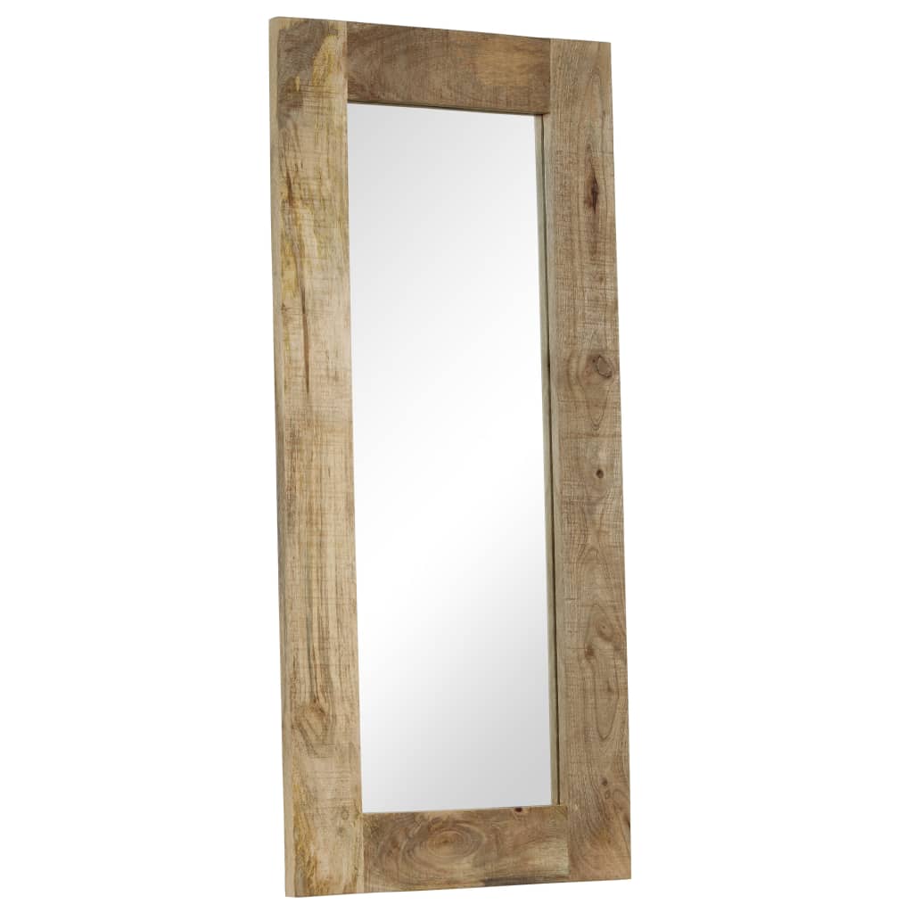 Specchio in Legno di Mango Massiccio 50 x 110 cm