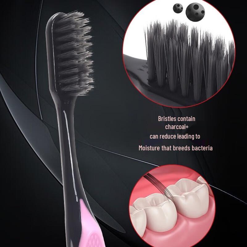 Colgate Slim Soft Charcoal Spiral Toothbrush
