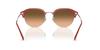 Sunglasses RB4429 RED ON SILVER 55 [Ray-Ban]