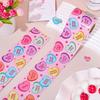 Colorful Bow Border Decorative Sticker Flower DIY Poster Border Stickers Self-Adhesive Black Board Decorative Stickers