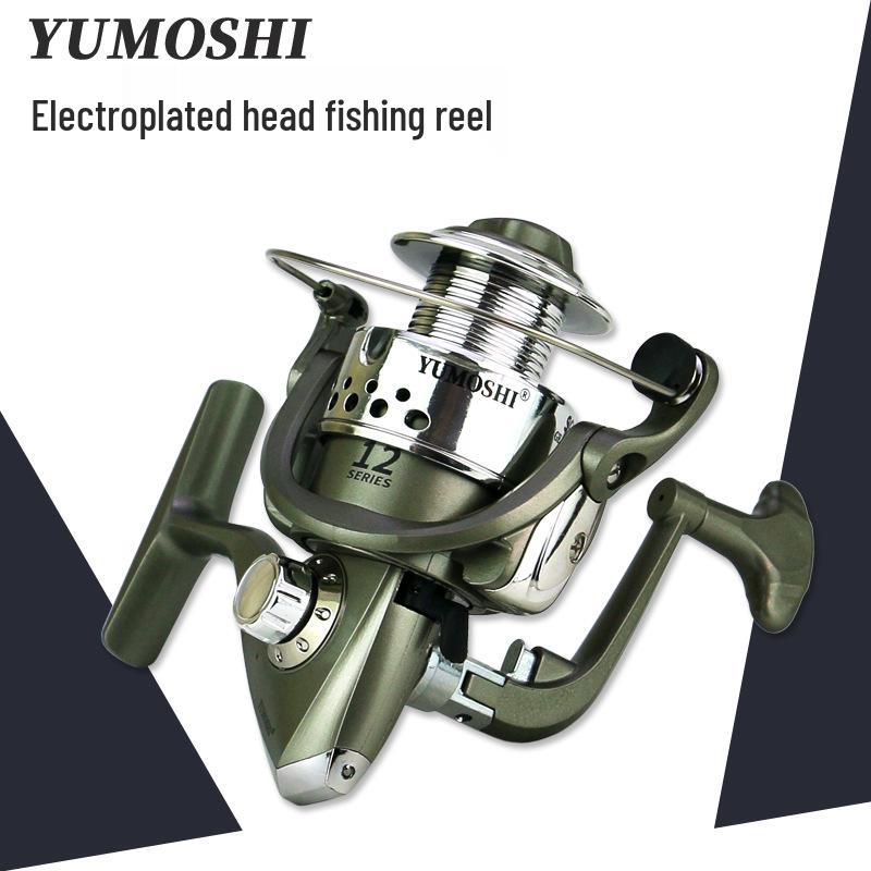 Carretel de Pesca Spinning Eletrogalvanizado YUMOSHI