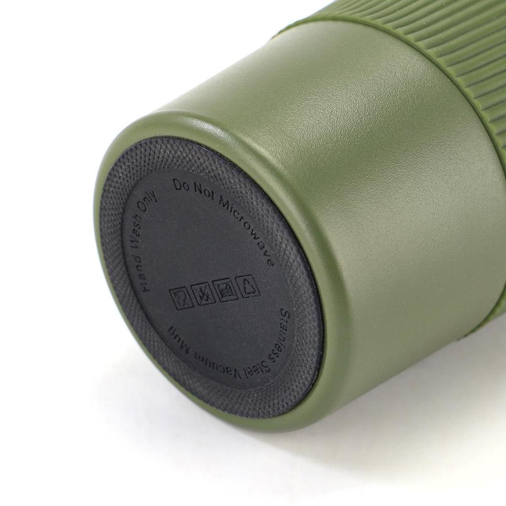 Large Capacity 304 Stainless Steel Coffee Cup with Silicone Sleeve - Double-Wall Vacuum Insulated Travel Mug