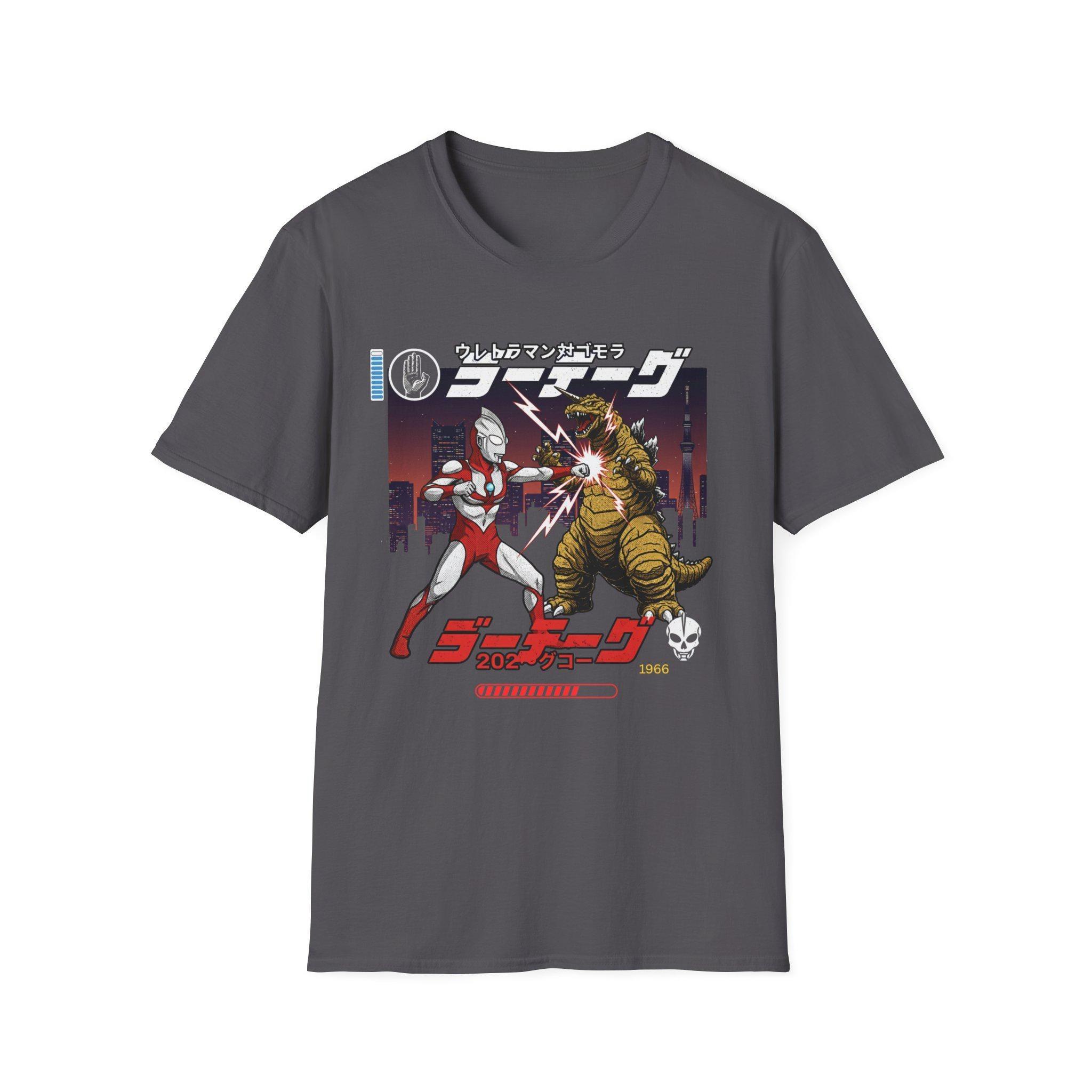 UltraUnisex vs Monsters unisex graphic Tshirt retro superhero anime fun casual streetwear Tee anime figure Fashion Vintage Top 2XL