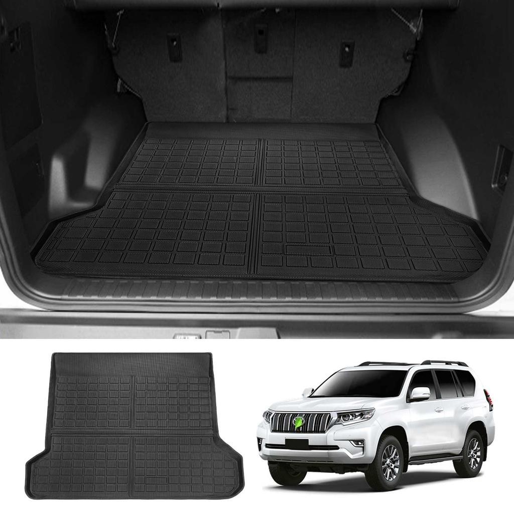GIMUYA 3D TPE All-Weather Trunk Cargo Liner Mat for Toyota Land Cruiser Prado 150 5-Seater (2009-2023) / Cargo Liners