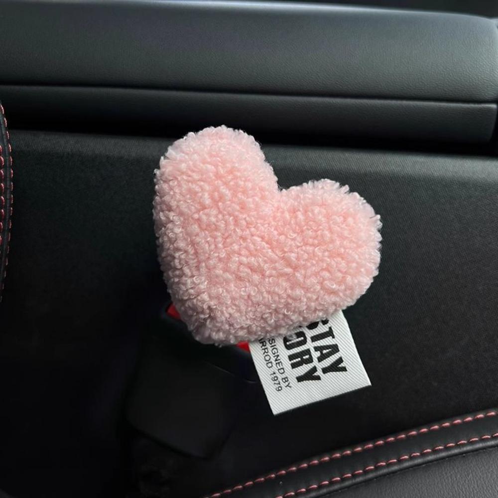 

Plush Car Seatbelt Extender Love Car Seatbelt Extende Safety Seatbelt Buckle Extender Truck Style-D