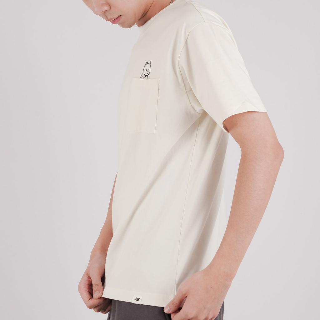 New Balance X Noritake Set In Sleeve T Shirt Unisex White AMT12347-RSI