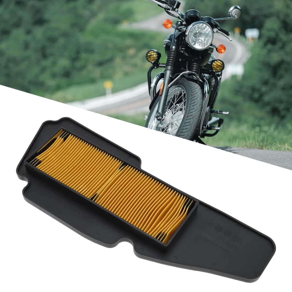 BULLSPANN Motorcycle Air Cleaner Air Filter Air Element Air Cleaner Element Compatible with YAMAHA MAJESTY S Black Yellow