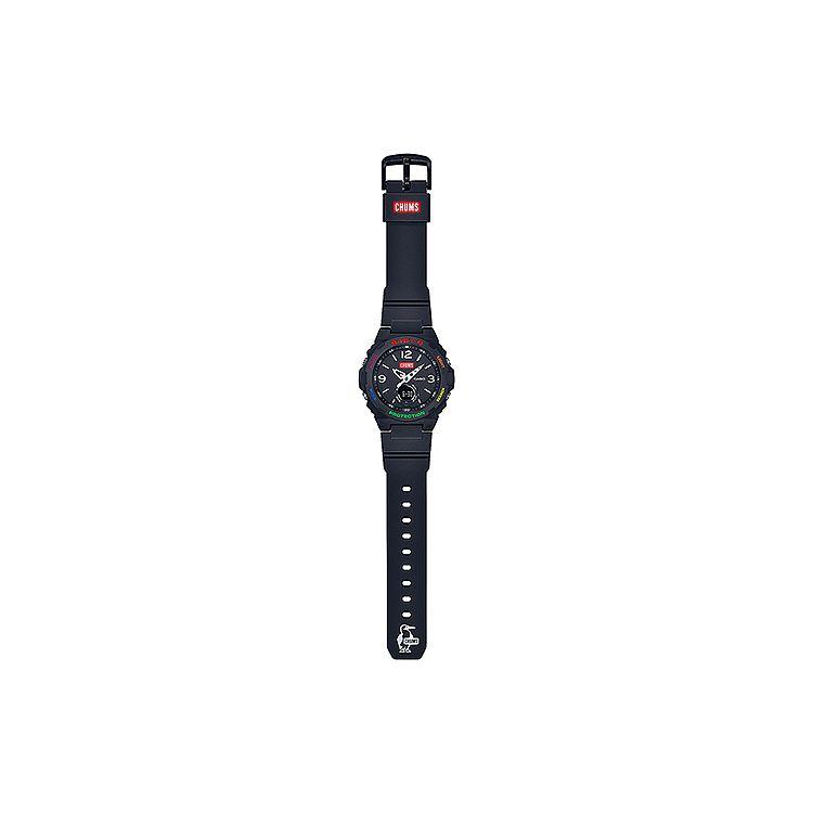 Casio Baby-G X Chums Collaboration Fashion Trend Classic Rainbow Alphabet Bezel Outdoor Shockproof Sports Quartz Watch Women watches BGA-260CH-1A