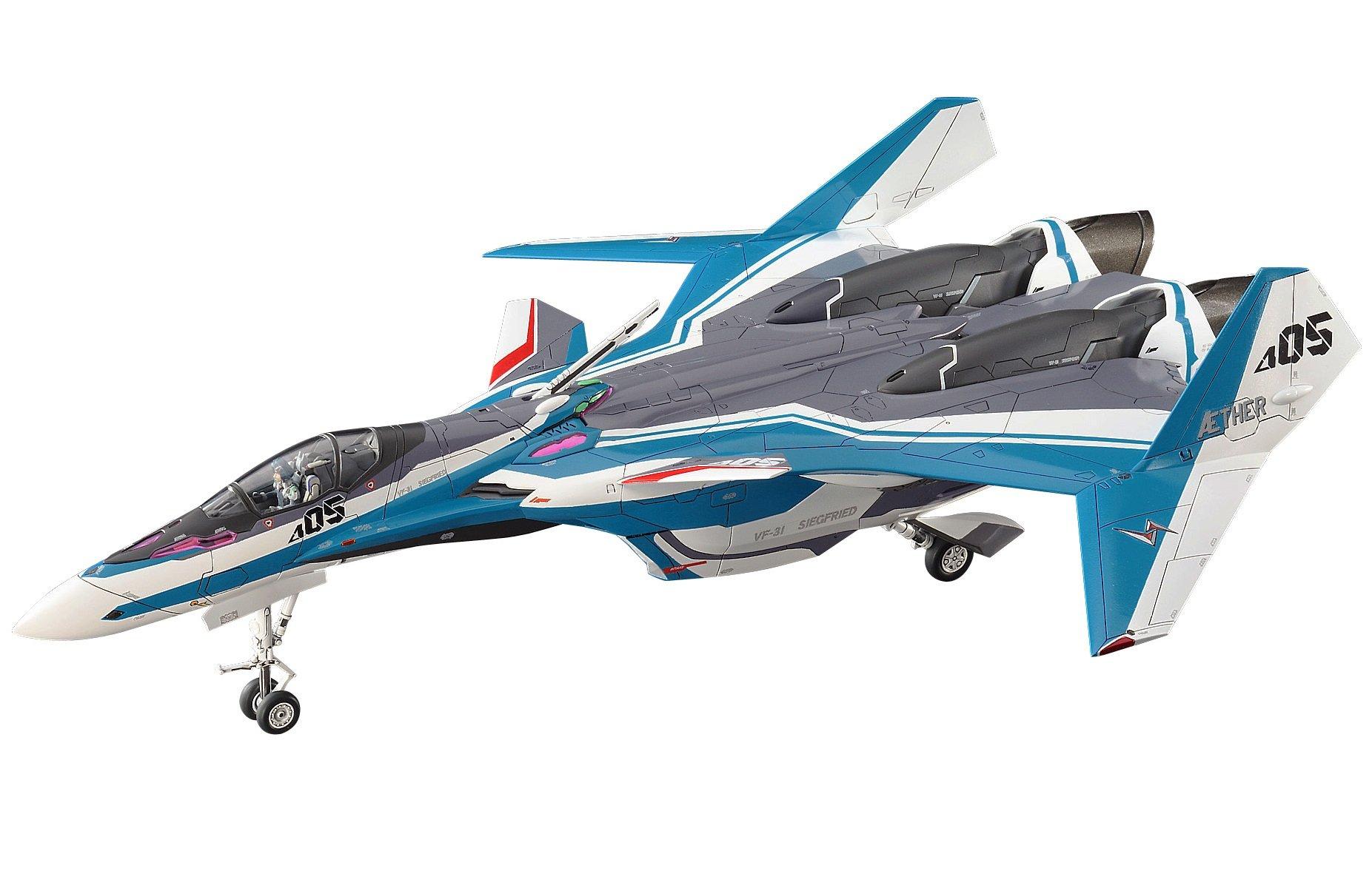 

Hasegawa Серия Macross Macross Delta Siegfried Hayate Custom Масштабная пластиковая модель 29 VF-31J 1/72
