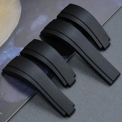 For Rolex Water Ghost Series Wrist Band Waterproof Silicone Watch Band Fold Buckle Men Sport Bracelet 20mm Rubber Watch Strap