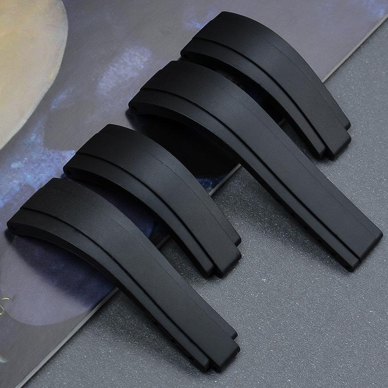For Rolex Water Ghost Series Wrist Band Waterproof Silicone Watch Band Fold Buckle Men Sport Bracelet 20mm Rubber Watch Strap