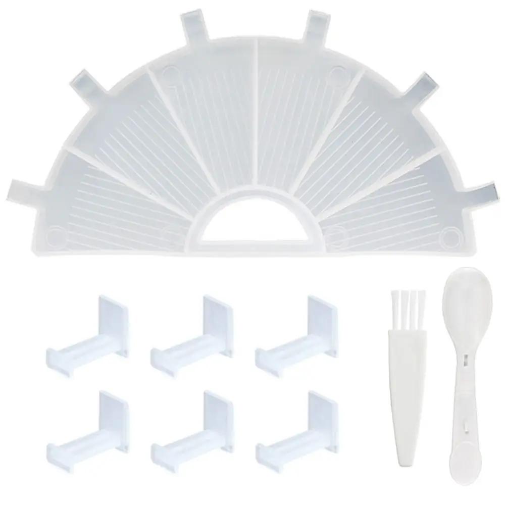 6 Grids Palette Diamond Painting Tray Kits Large Capacity Drill Plate Diamond Painting Pen Nail Art Beading Plates Cross Stitch