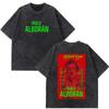 Singer Pablo Alborán Album 2026 Print Washed Vintage T Shirts Men Women Hiphop T Shirts Shortsleeved Casual Oversized T Shirts