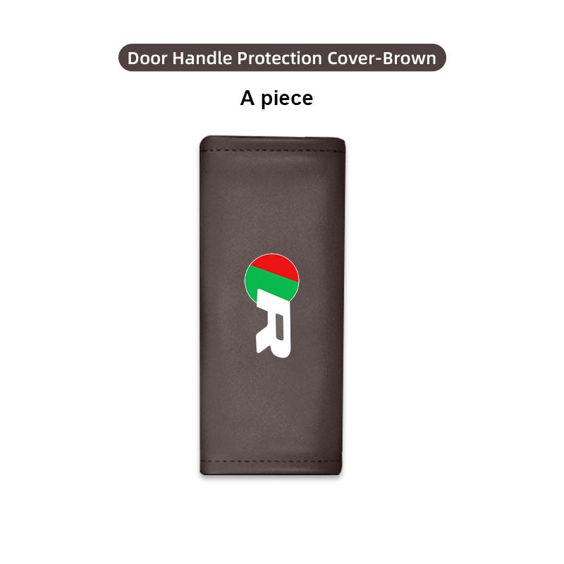Car Door Inner Handle Protective Cover Non-slip Anti-Wear Protection Case For Jaguar XF XJ XE XK S-Type F-Type X-Type F-Pace SS21