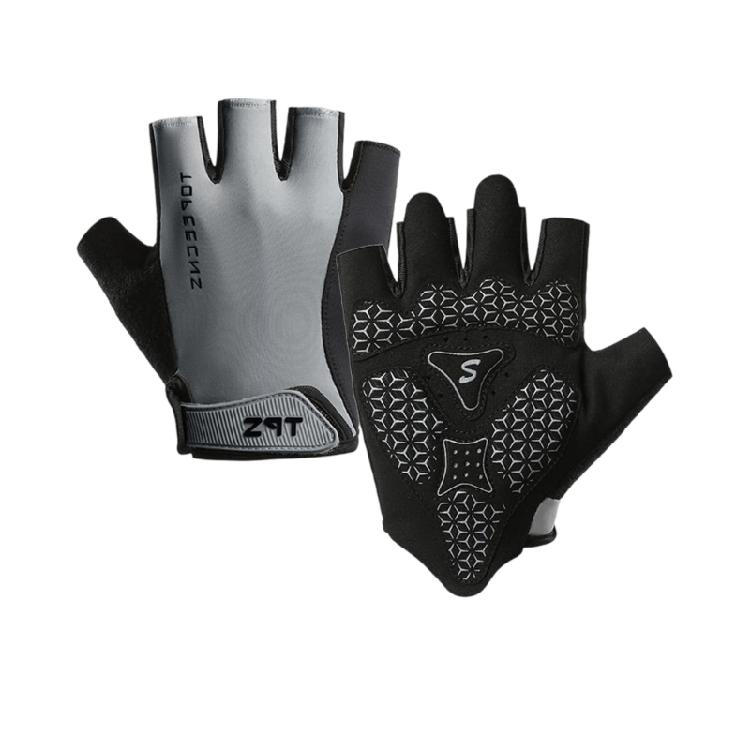 Fingerless Breathable Cycling Glove Half Finger Fitness Glove Weightlifting Gloves for Strength Training, Workouts M