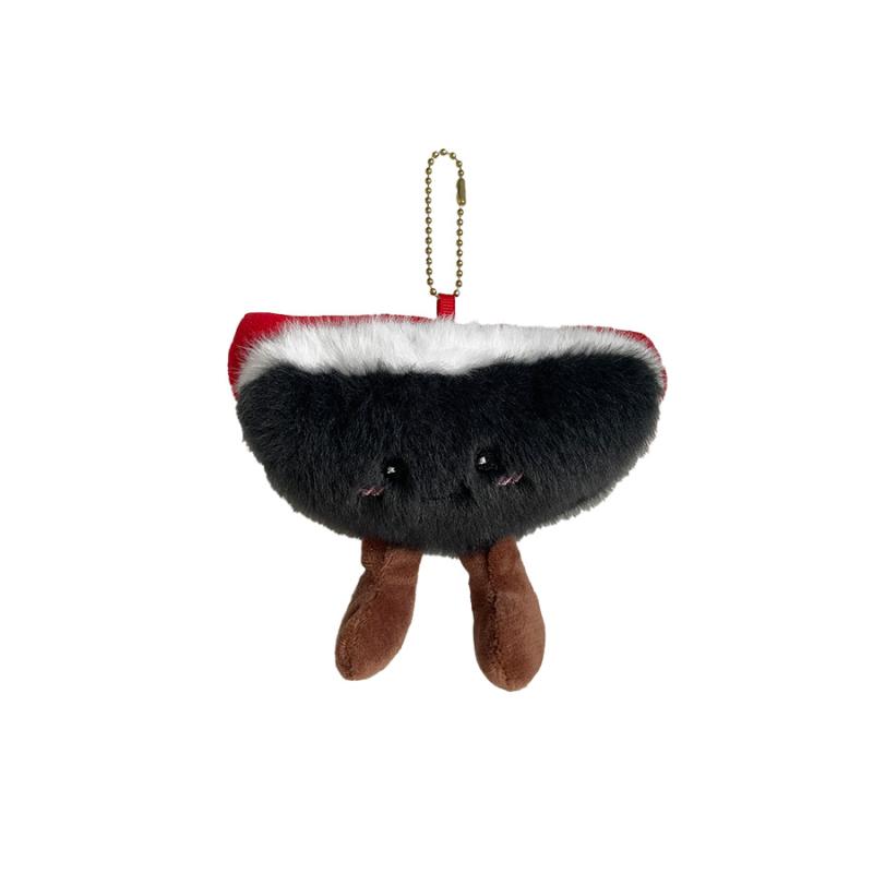 Creative Cartoon  Dog Plush Keychain Cute Stuffed Doll Keyring Bag Pendant Backpack Hanging Decoration Lovely Gifts