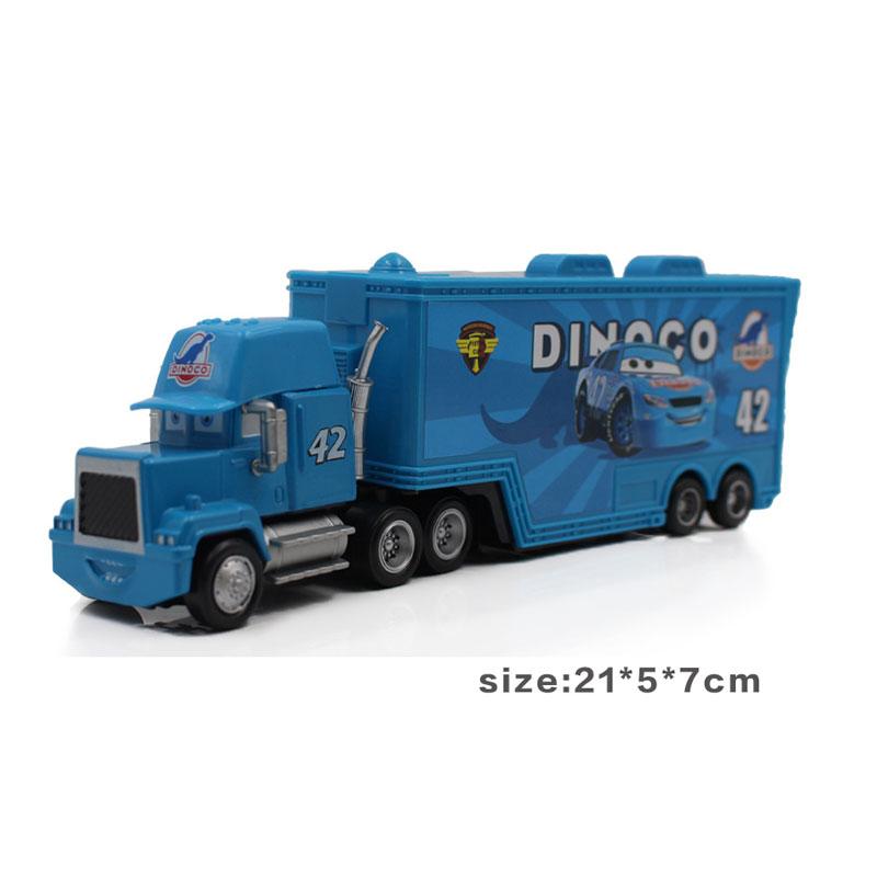 Disney Pixar Cars 3 2 Lightning McQueen The-king Chick Hicks mack Onkel Feuerwehrauto Legierung Druckguss Spielzeugauto Kindergeschenk Jungenspielzeug