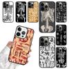 Medical Skeleton Anatomy Phone Case For iPhone 17 Air 14 13 12 16Pro Max 15 11  Plus Cover Shell Max Coque