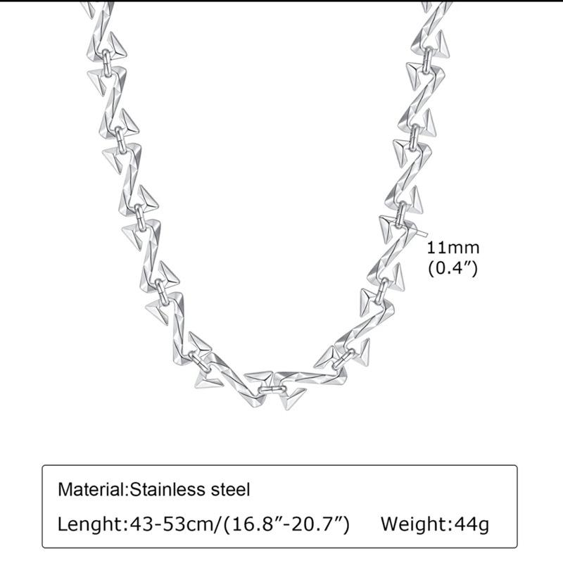 

Z Letter Necklace Men s, Design Sense Hip Hop Style Accessories Gift білий