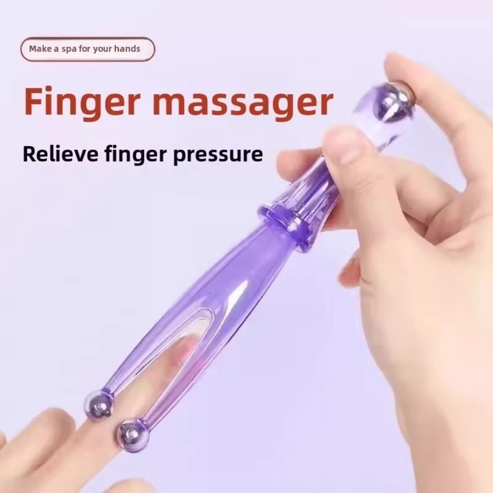 Relieve Finger Fatigue Roller Finger Massager Easy Use Handheld Massager  Relief Tool