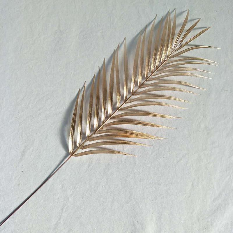 Iron Artificial Tree Leaves Rubber Realistic Greenery Wedding Photo Decor Props