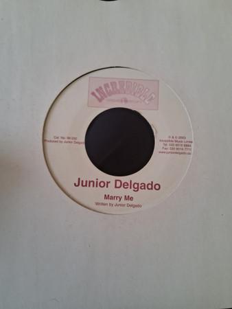 

7inch Record JUNIOR DELGADO Marry Me IM032 Incredible Musi 2003 Jamaica Reggae Ska Dub Used