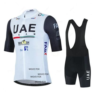 2026 Uae Cycling Jersey Set MTB Uniform Bike Clothing Summer Breathable Bicycle Shirt Ropa Ciclismo Bib Pants Maillot Ciclismo