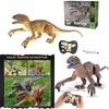 Large Size Remote Control Dinosaur Toy For Boys Wholesale Tyrannosaurus Rex Model With Articulated Joints And Light-up Features Plastic Material