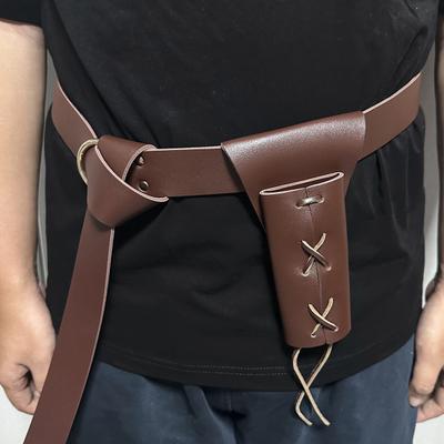 Mittelalterlicher Gürtel für Herren, Renaissance-Gürtel, Piratengürtel, Bühnenauftritt, Cosplay, Wikingergürtel, Rapierscheidengürtel für Rollenspiele, Halloween, Comic-Con