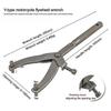 2024 Universal Motorcycle Flywheel Wrench Tool Y Shape Motor Clutch Disassembly Assembly Fixing Tools Scooter Motorcycle Accessories