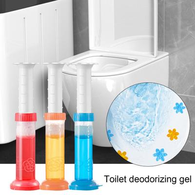 Toilet Cleaner Gel Small Flower Shape Aromatic Large Capacity Sealed Needle Design Remove Odors Multi Flavors Toilet Air Freshener Fragrance Deodorant