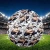 Demon Slayer Print Size 5 Soccer Ball, PU Wear Resistant Football for Match Training and Daily Practice, Birthday Gift for Soccer Fans