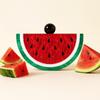 Clutch Evening Bag Wedding Party Chain Crossbody Acrylic Shoulder Women Handbags Luxury Brands Pouch Purse Watermelon Orange Bag