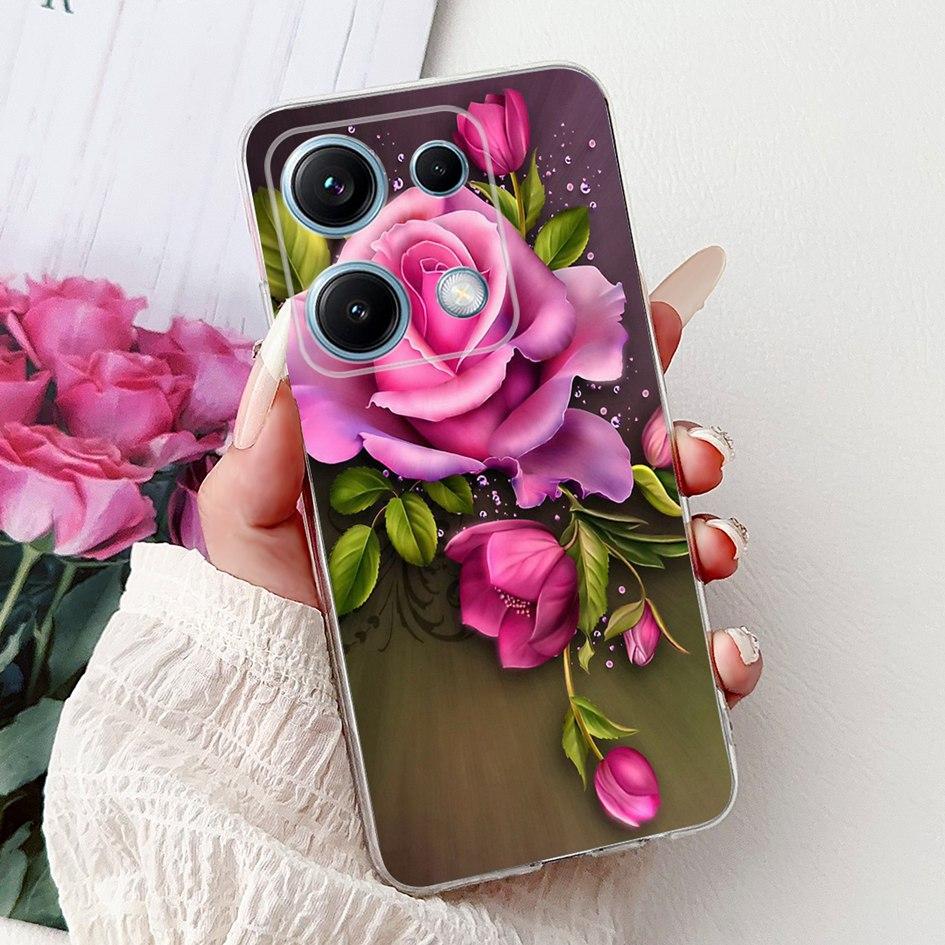 New Case For Xiaomi Redmi Note 14S Cover 2025 Popular Cartoon Astronaut Soft Silicone Clear Cover For Redmi Note14s 4G Shell New