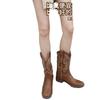 Xinjiang Xizang Grassland Travel Wear Women's Boots Western Cowboy Boots Women's Summer Mid Tube Retro Boots