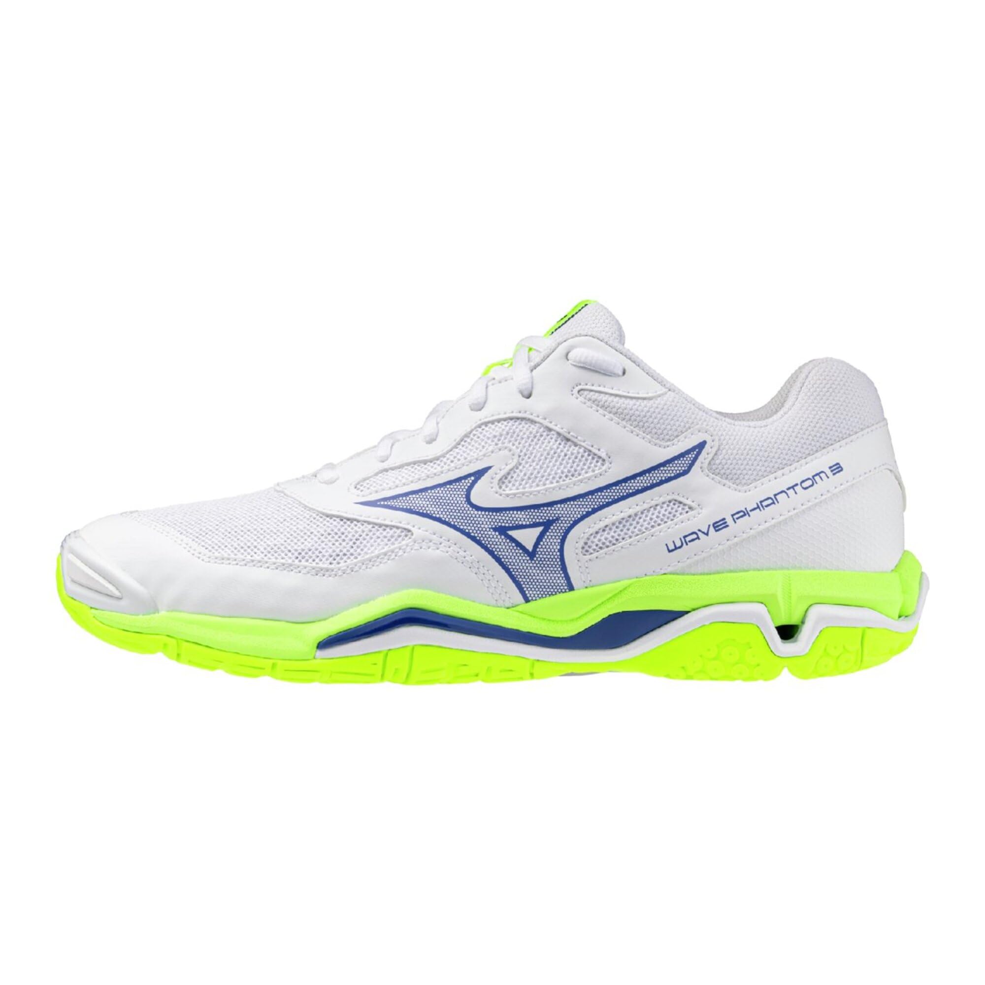 [Mizuno] Handball Shoes Wave Phantom 3 Unisex 26.0 cm 2E White x Blue
