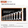 Ultra-Thin Open-End & Combination Wrench Set