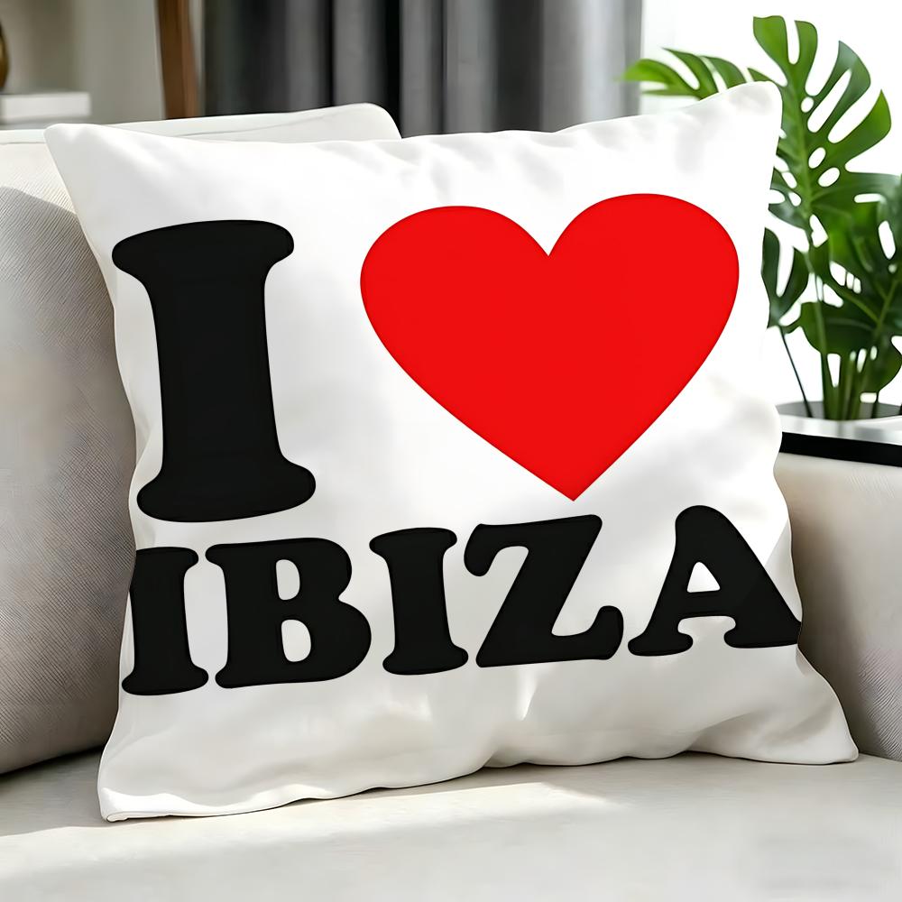 scene Ibiza Cushion Cover Cushion Cover Set Pcs x x x Pillowcase Decorative Sofa Home Decor