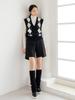 NITINA Cashmere Blending Argyle Vest D/Ny