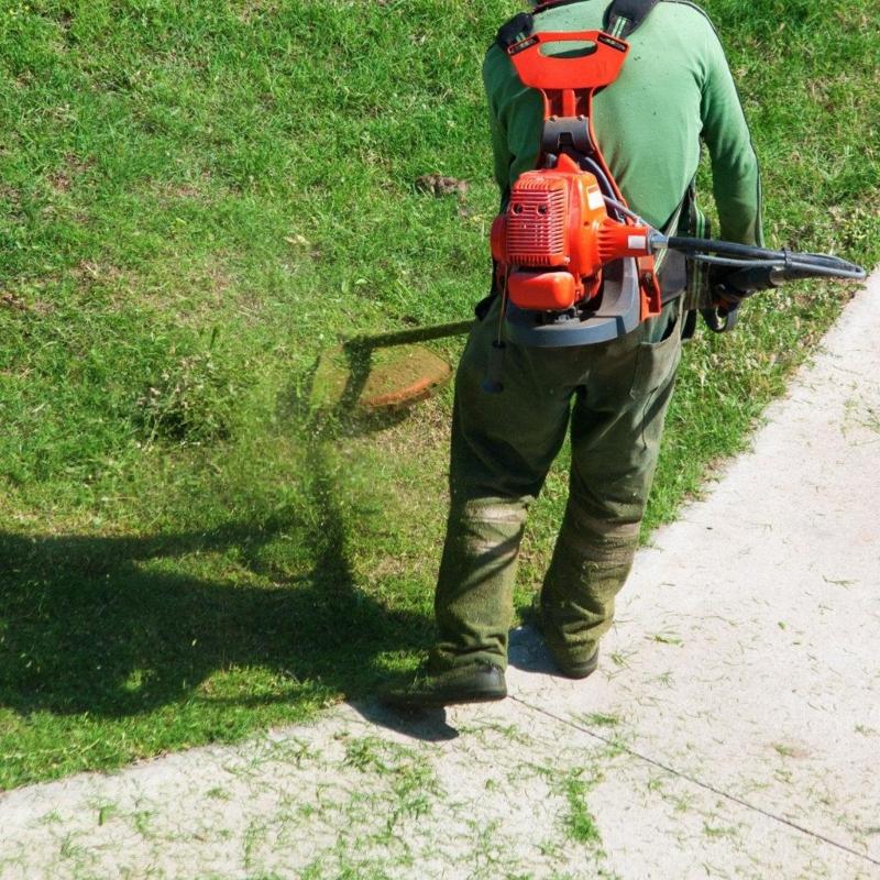 Reinforced Ergonomic Back Support Harness For Lawn Mowers With Swifts Adaptation Buckles And Broad Padded Belts